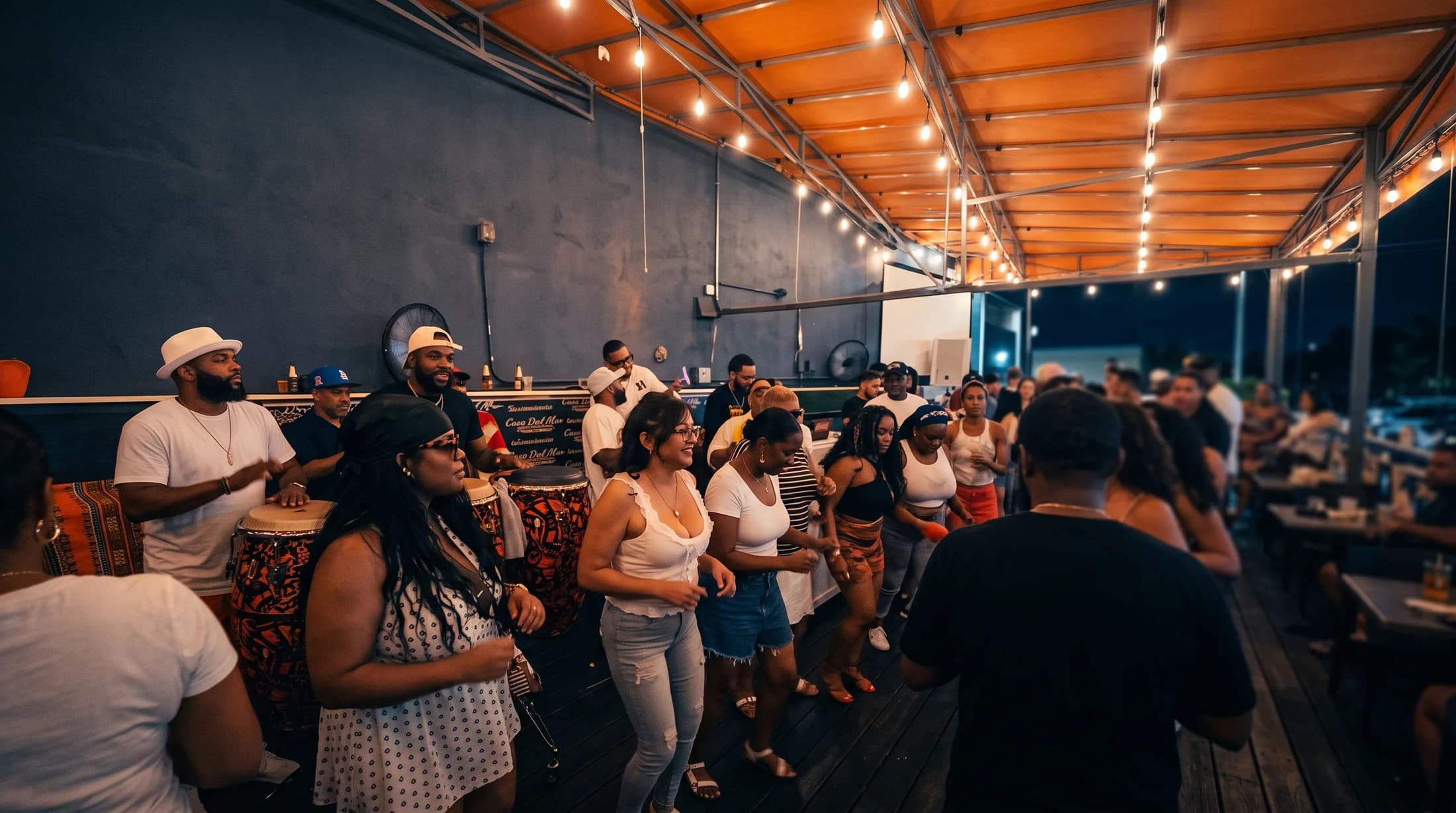 Weekend salsa at Casa Del Mar